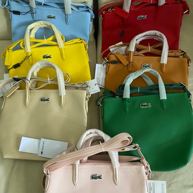 Lacoste mini tote online bag