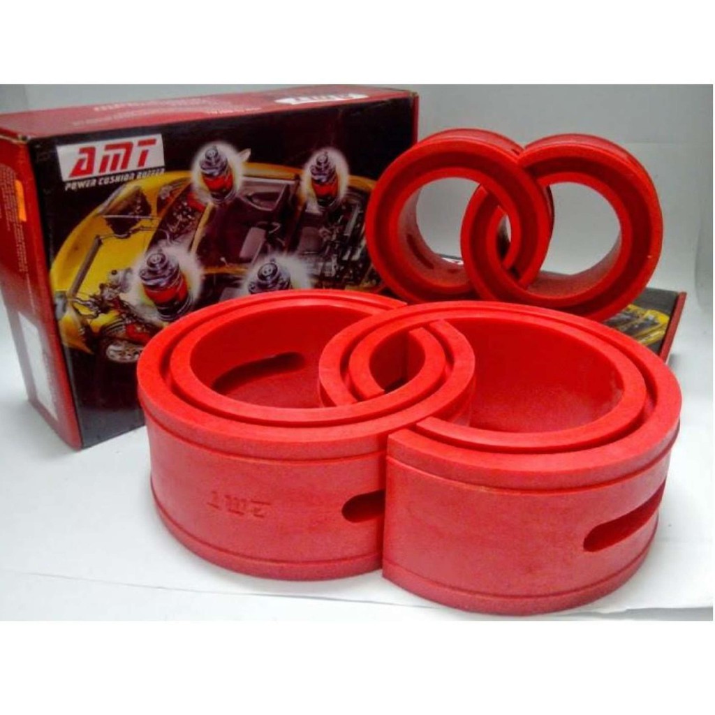 AMT POWER CUSHION BUFFER COIL SPRING RUBBER DAMPER SIZE E RED