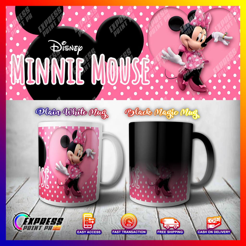 Disney Minnie Kup 11oz Ceramic Mug Red