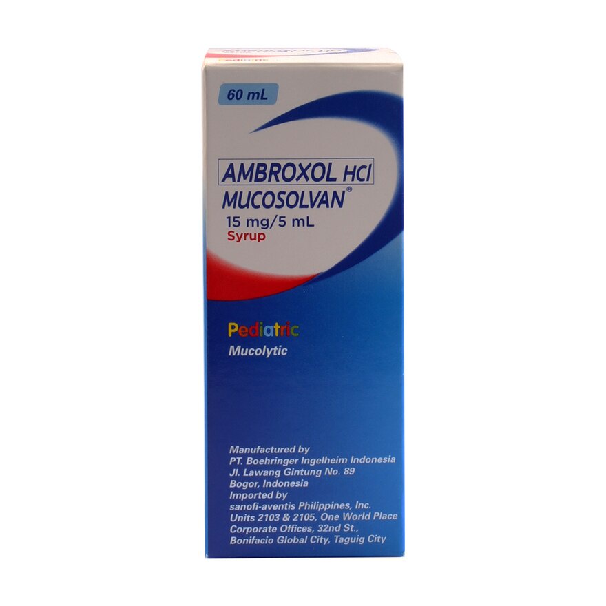 MUCOSOLVAN Liquid 15mg X 60mL Ethanol Free | Shopee Philippines