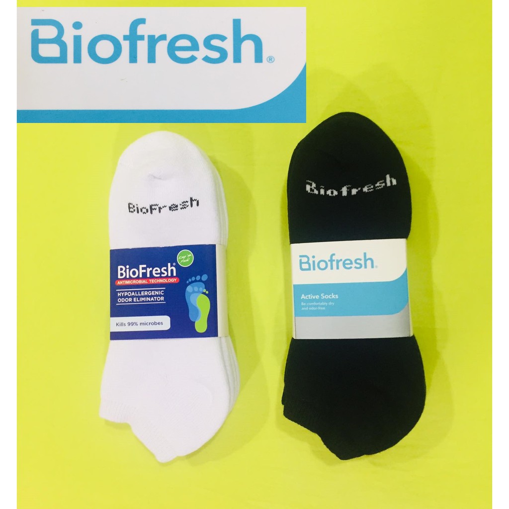 BioFresh Men's Thick Antimicrobial Low Cut Sports Socks RMSKG21 3 pairs Shopee Philippines