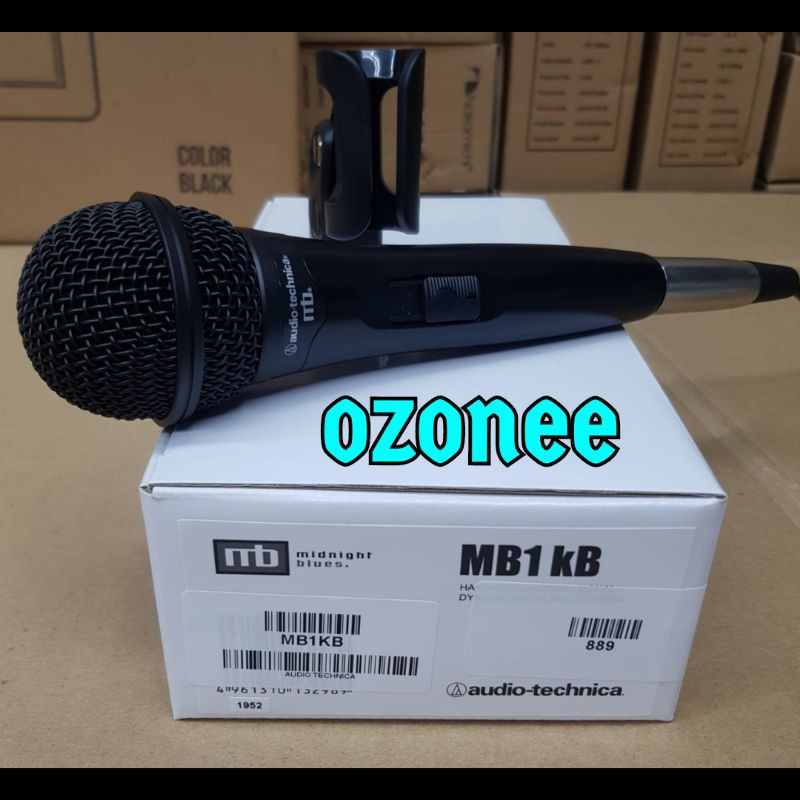 Mic AUDIO TECHNICA MB1KB MICROPHONE ORIGINAL DYNAMIC Cable | Shopee ...