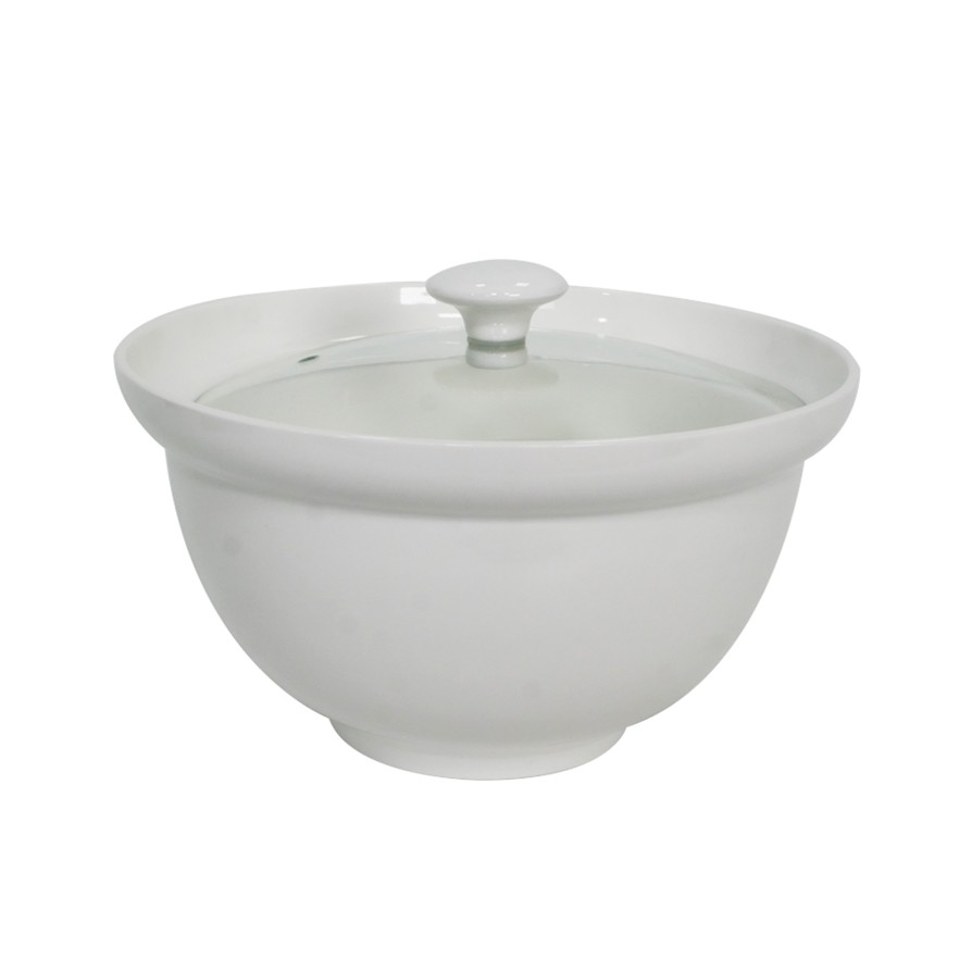 Porcelain Rice Bowl With Lid 10" Shopee Philippines
