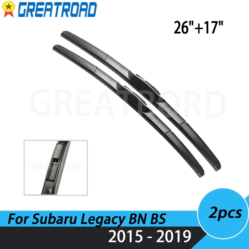 Wiper Front Wiper Blades For Subaru Legacy BN BS 2015 2019 Windshield