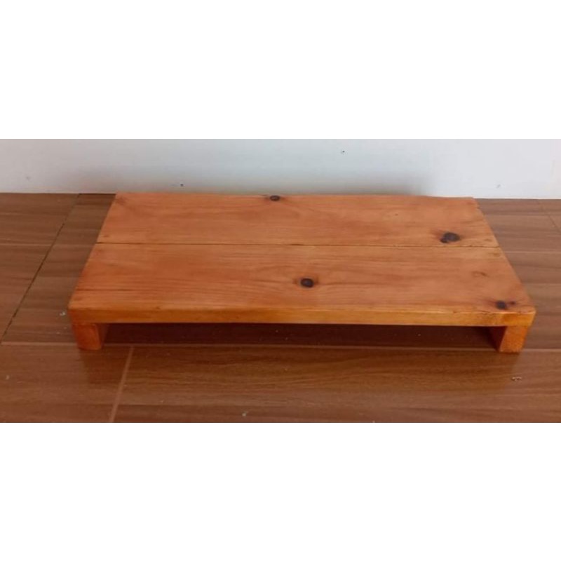 Wooden Monitor Riser| Monitor Stand | Laptop Stand Riser|SMALL to ...