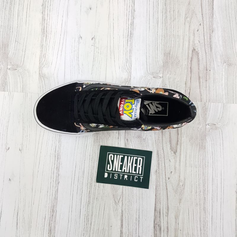 Old Skool Toy Story Woody Buzz Vans Shoes Andy Black White