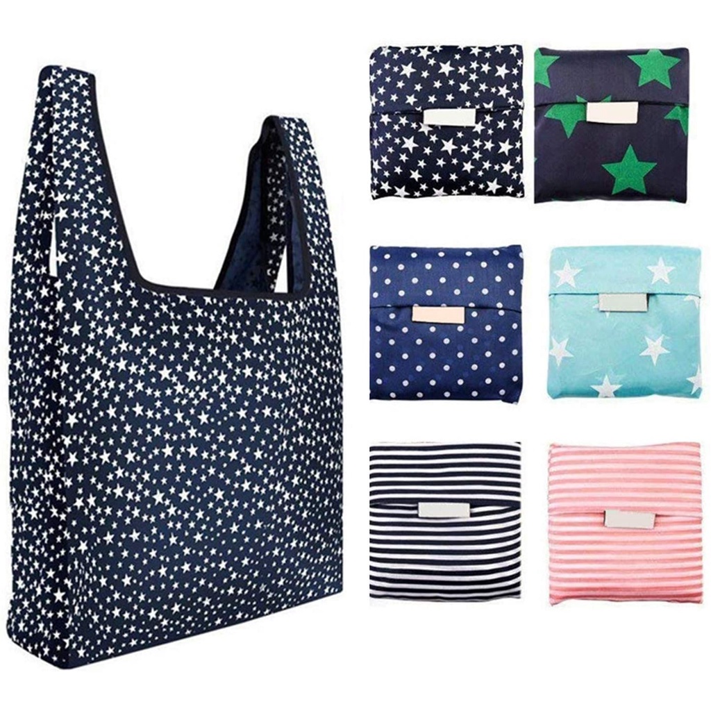 J.C 1pc BAGGU foldable Portable reusable shopping bag grocery bags