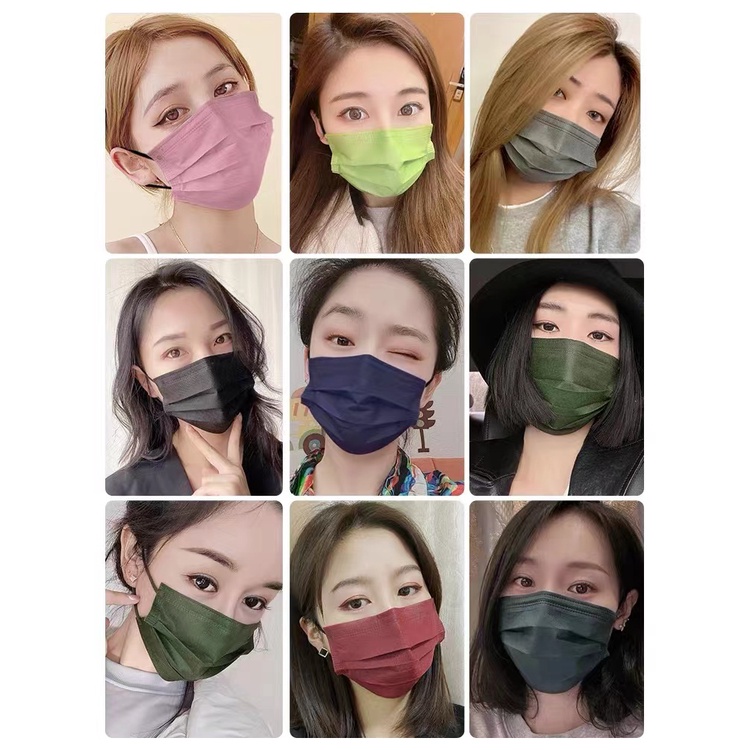 Disposable Facemask 50pcs and 10pcs | Shopee Philippines