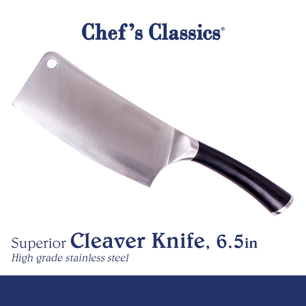 Cleaver 6 1/3 in : professional kitchen knife series Authentique - Sabatier  K