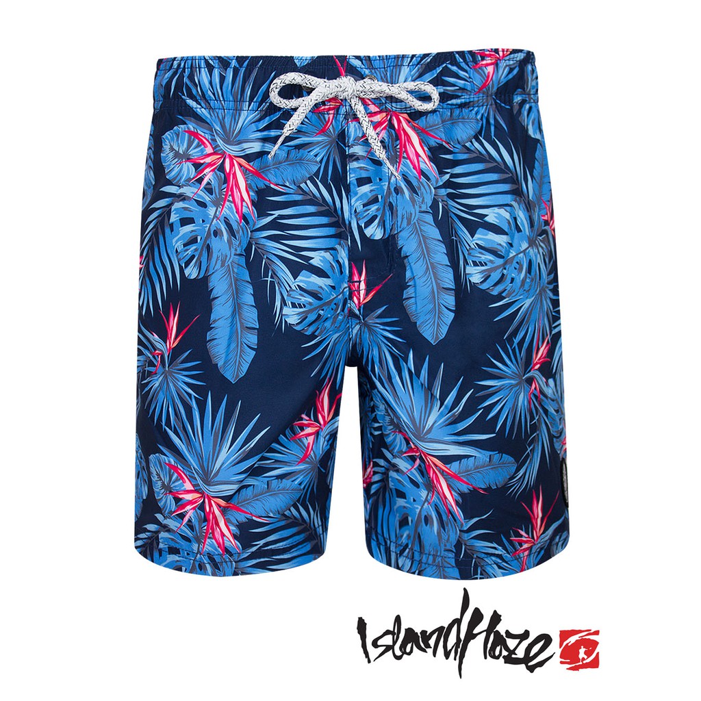 Island Haze Hawaiian Flush Blue Swim Shorts w Drawstring Mens Swimwear Shorts Shopee Philippines