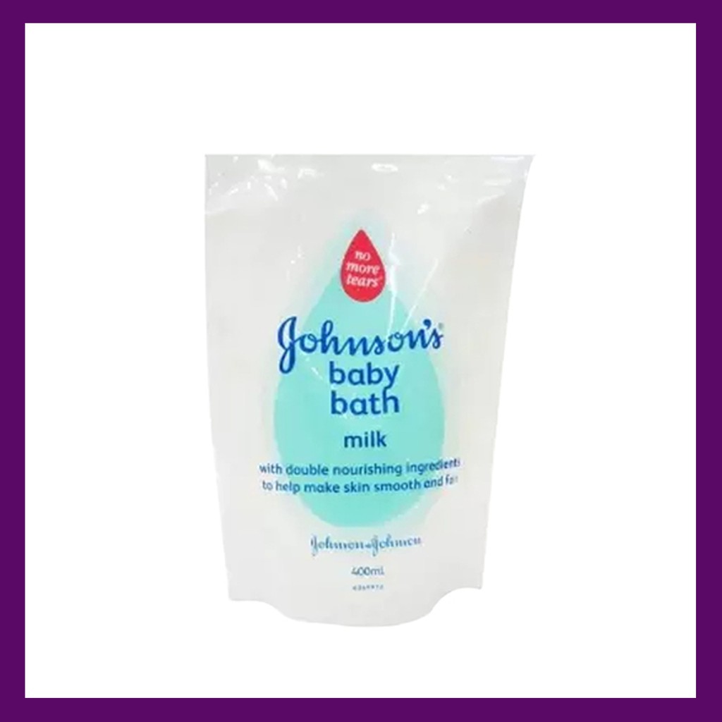 Johnson's Baby Milk & Rice Bath Refill 400ml Shopee Philippines
