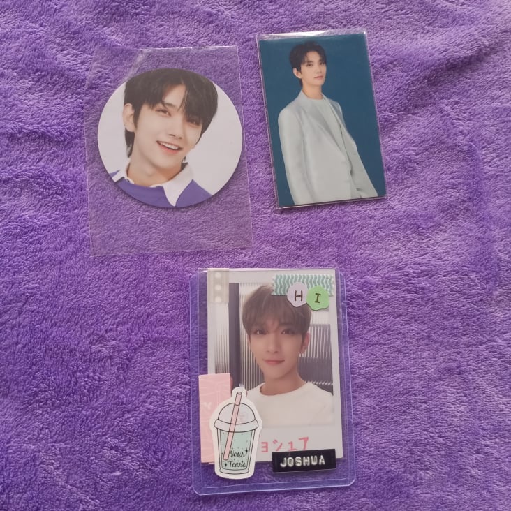 Seventeen Joshua Photocards | Shopee Philippines