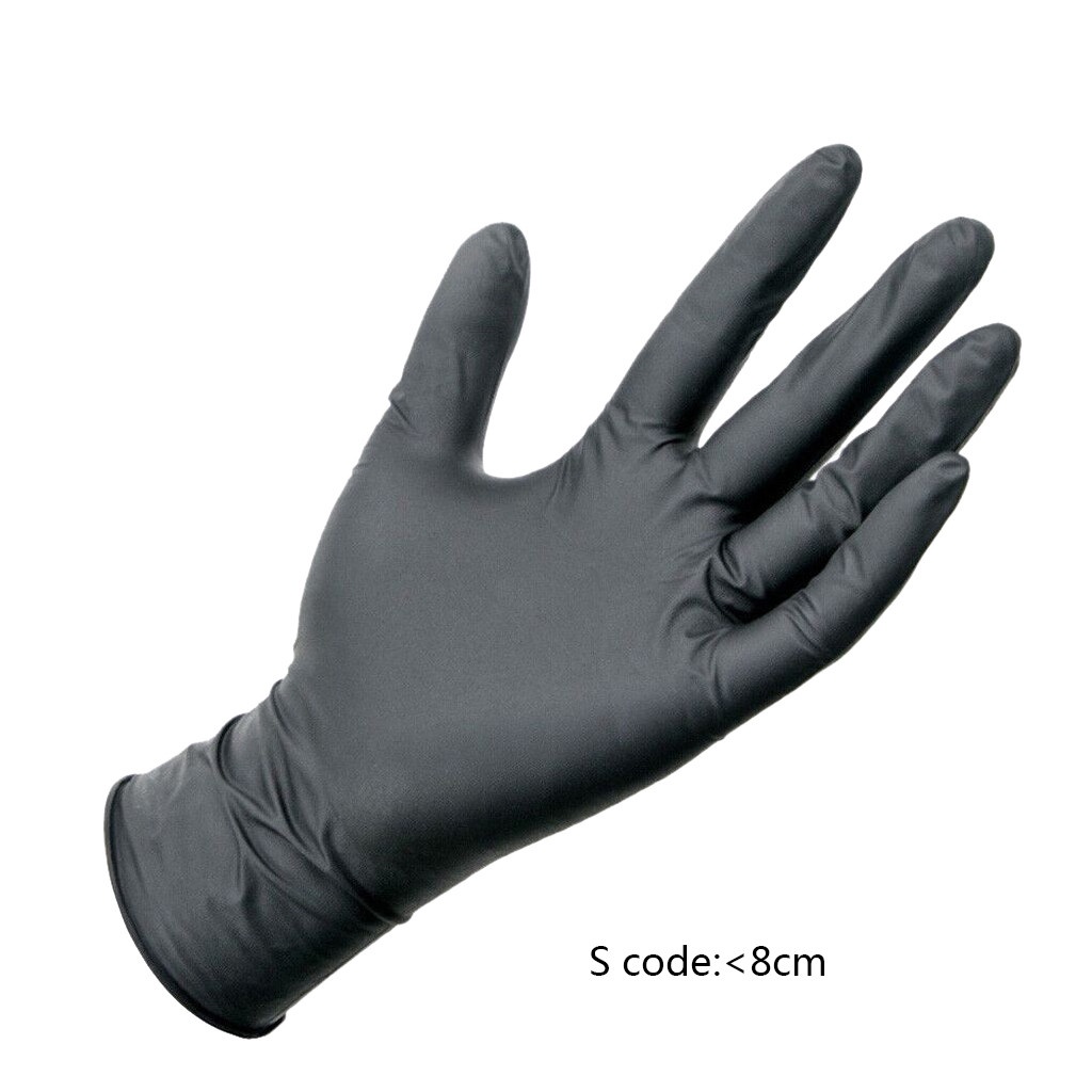 100PCS Vinyl/Nitrile gloves Blend Food Grade Gloves Disposable Gloves latex gloves Tattoo gloves