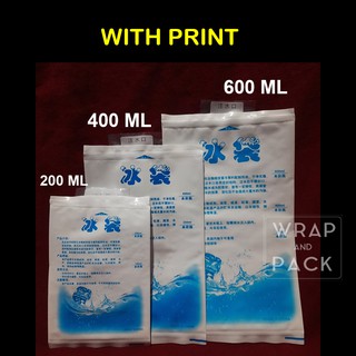 Reusable Ice Gel Pack ice packs blue gel ice bag breastmilk ice cold  therapy air cooler ice pack