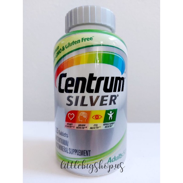 Centrum Silver Adults 50+ Multivitamin (USA) Shopee Philippines