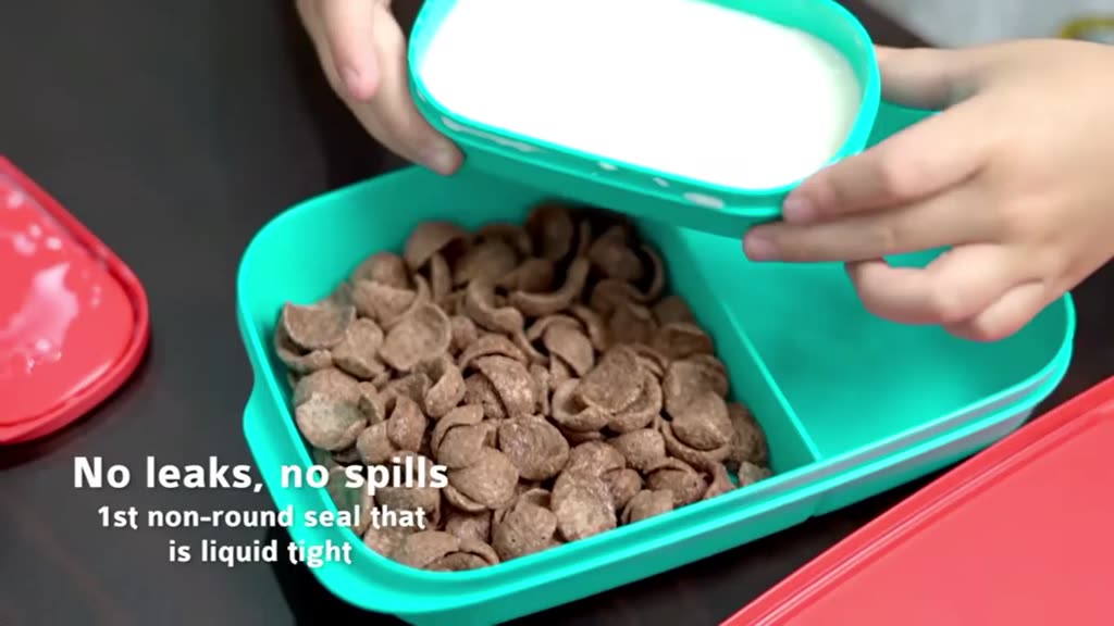 Tupperware Mylunch Airtight Liquid Tight Lunch Box Snack Box Tapao ...