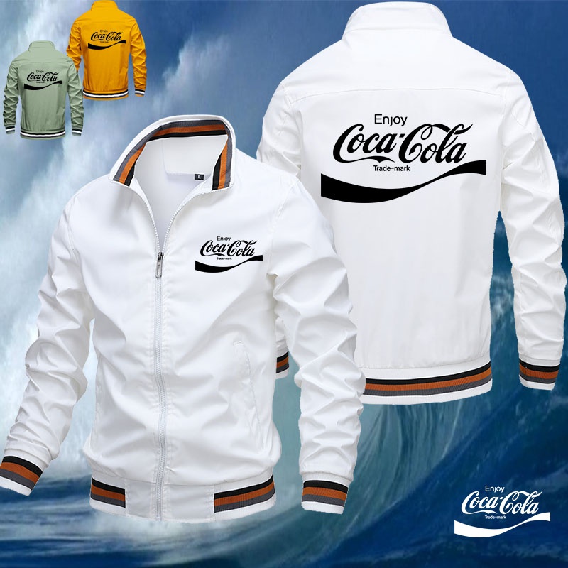 Coca cola baseball on sale jacket