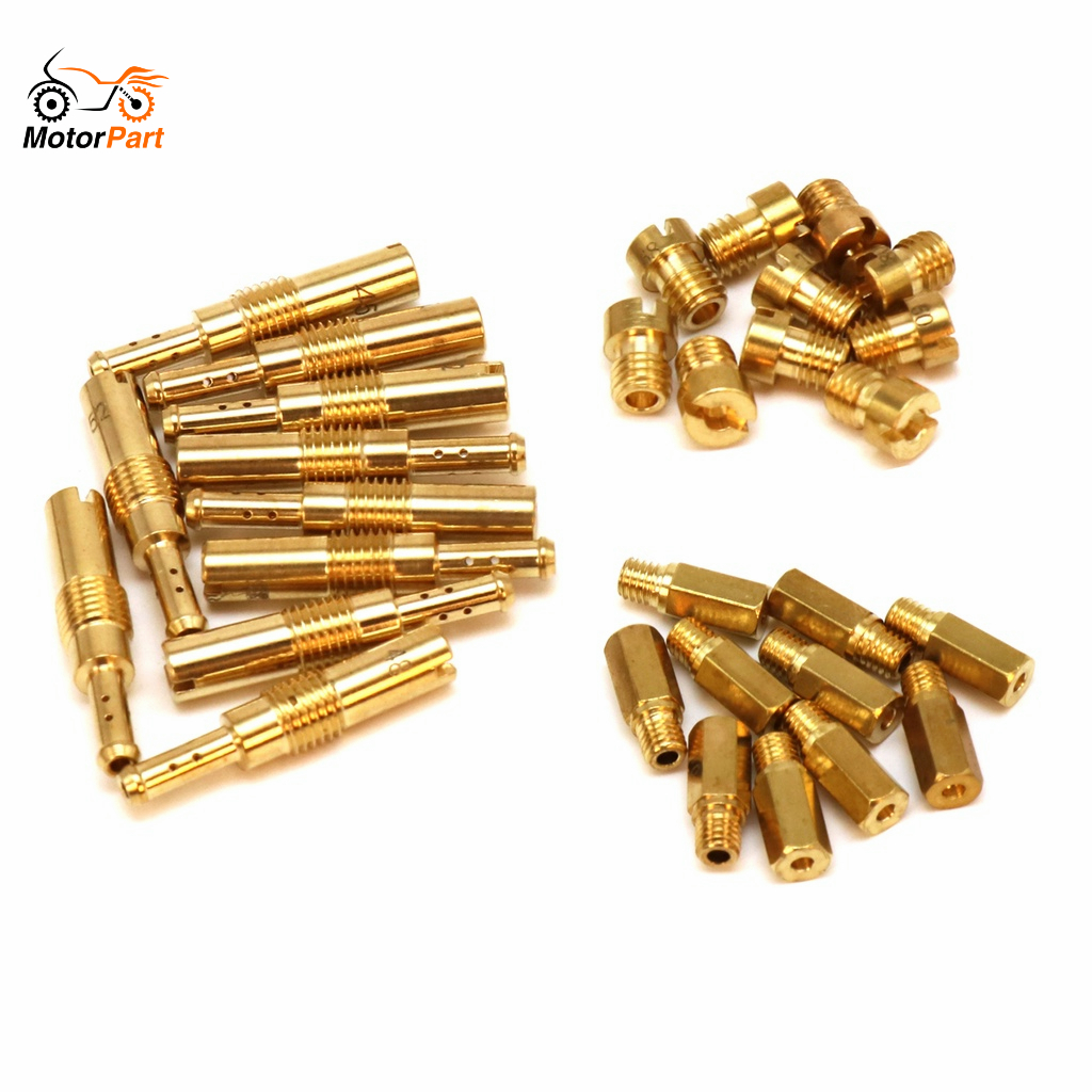 MOTOPARTS SHOP ZSDTRP 20pcs Carburetor Main Slow/Pilot Jet Kit