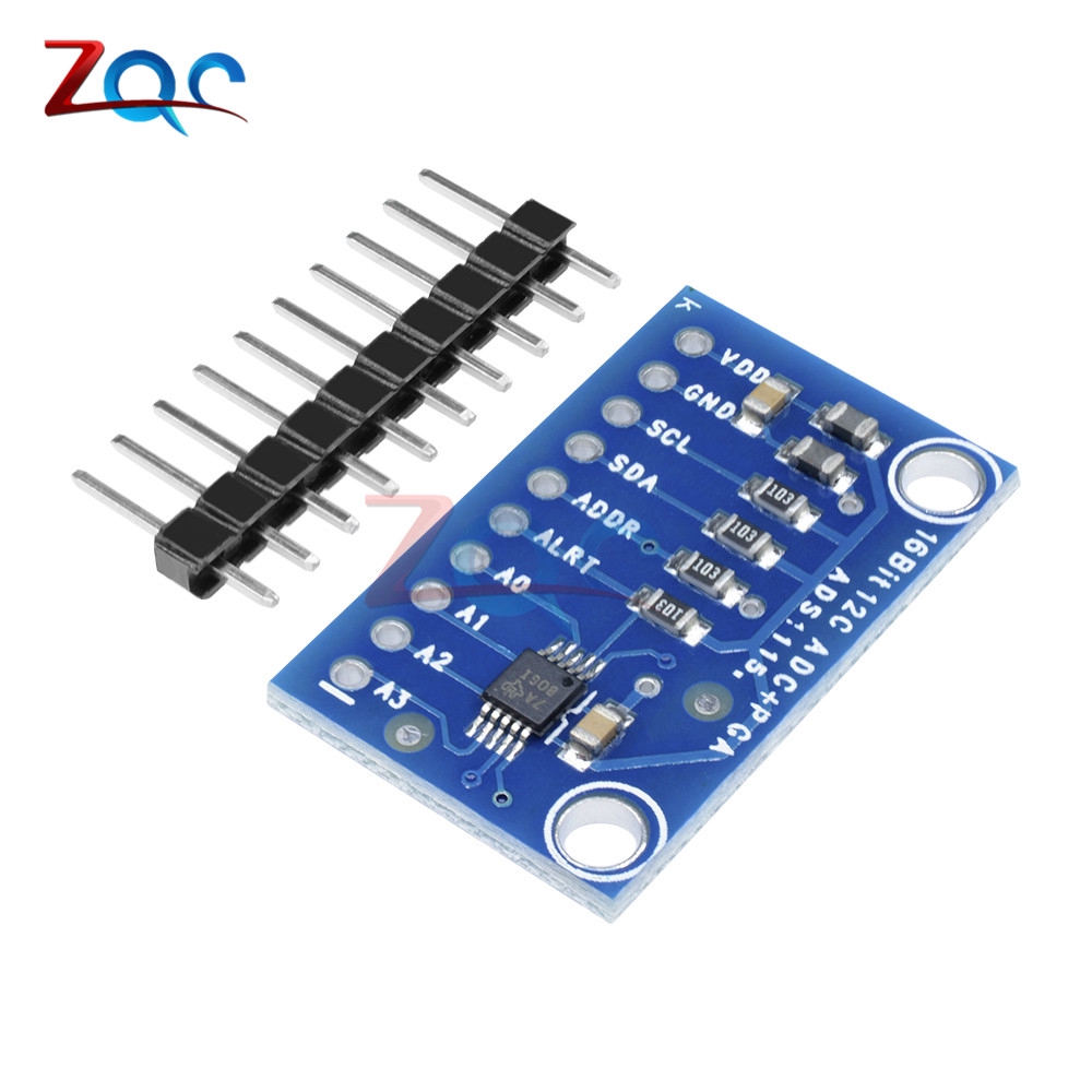 16 Bit I2C ADS1115 Module ADC ultra-compact 16-precision 4 channel with ...