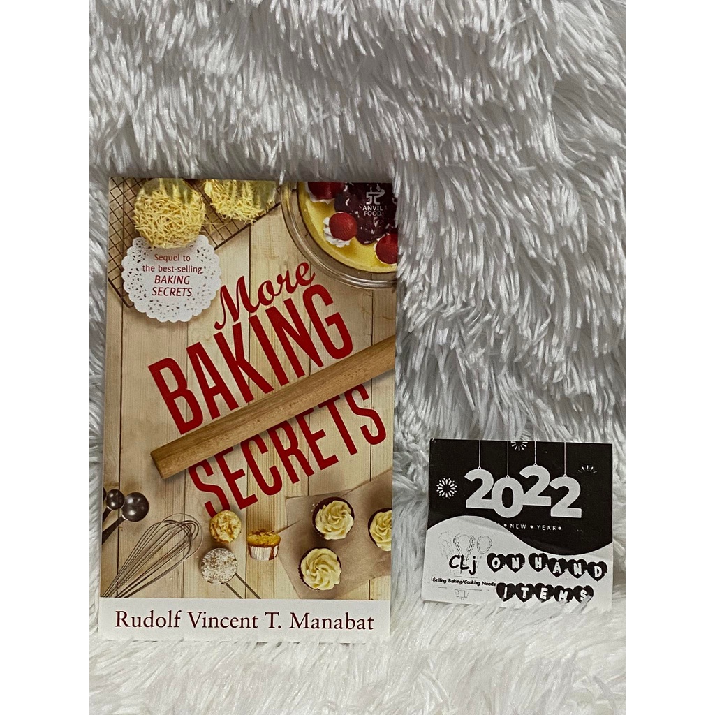 more baking secrets by chef rv manabat book 2