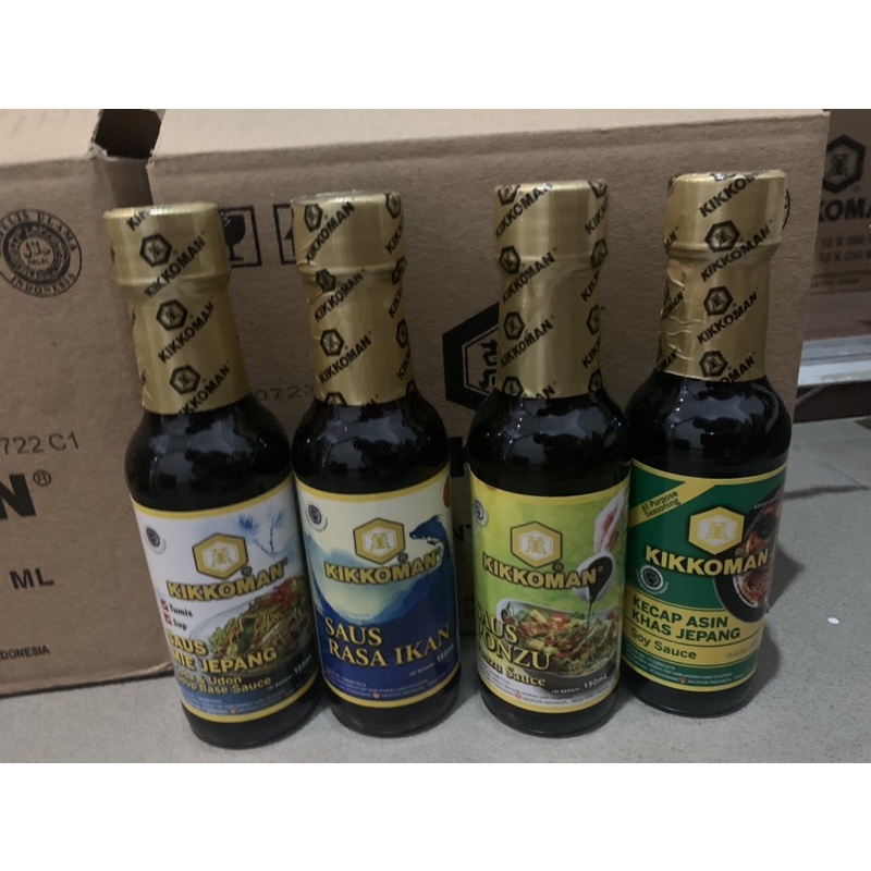 Kikkoman HALAL 150ml Gochujang Bulgogi Teriyaki Mirin Katsu BBQ