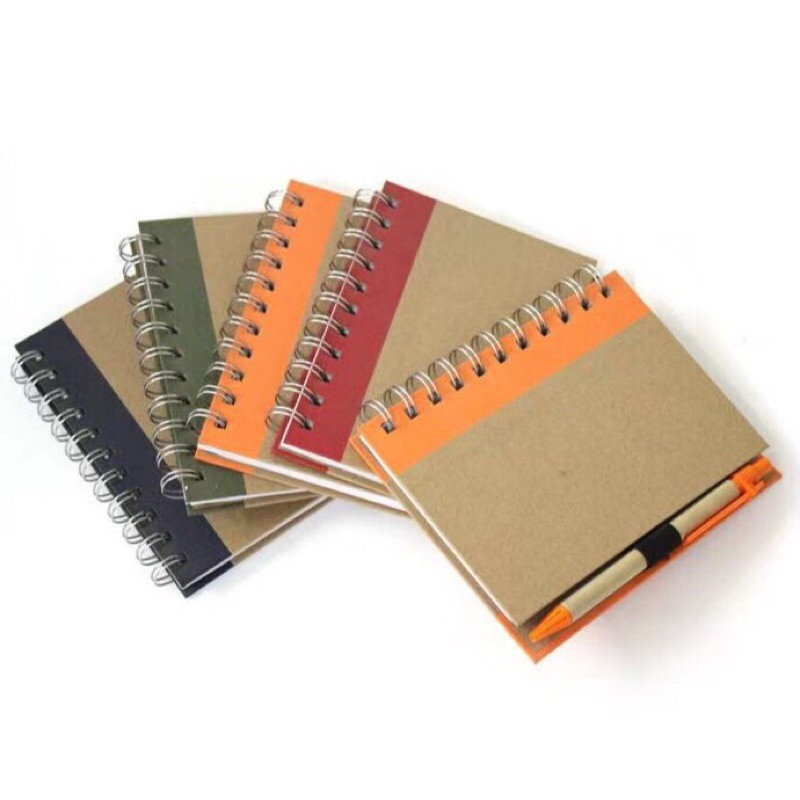 WSS ECO NOTEBOOK WITH BALLPEN #CH03 . | Shopee Philippines
