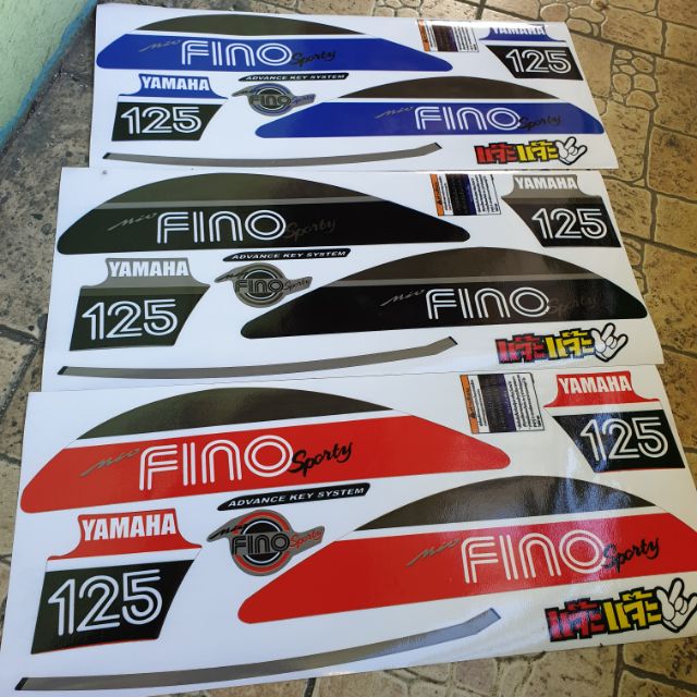 Fino fi Decals glossy Shopee Philippines