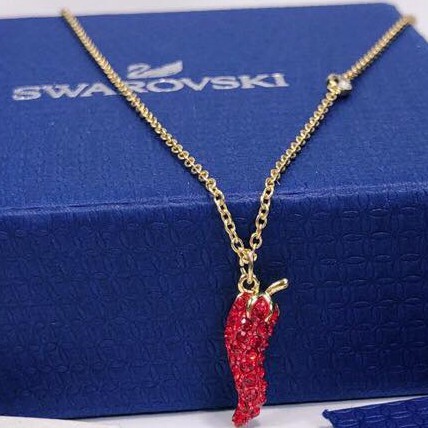 Chilli necklace store swarovski