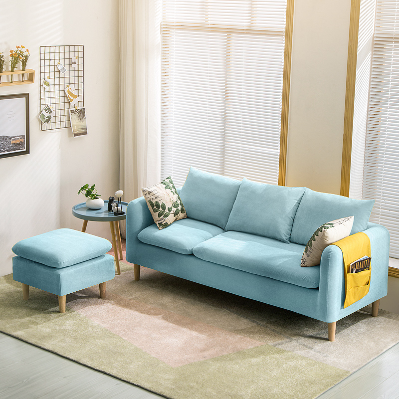 Nordic Sofa Simple Fabric Sofa Small Apartment Sofa Living Room Sofa
