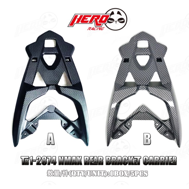 Nmax Rear Bracket Carrier Carbon (Givi Box Bracket Holder) | Shopee ...