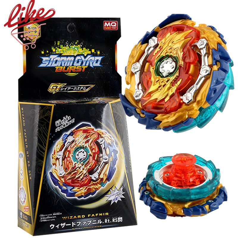 MQ B139 Wizard Fafnir with LR Ripcord Launcher Set Beyblade Burst Kids ...