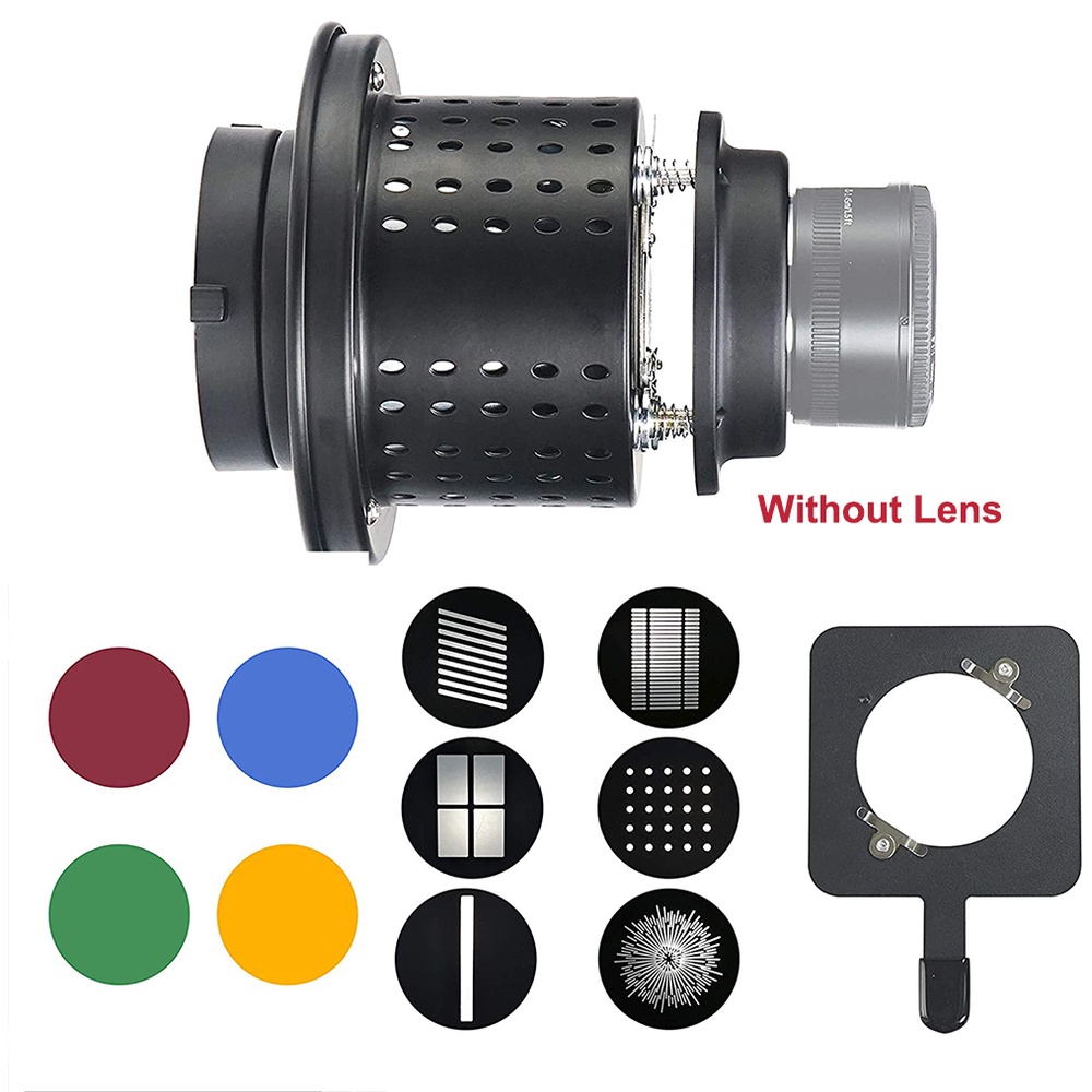 2022 NEW Conical Snoot Bowens Mount Studio Lighting Accessory for LED