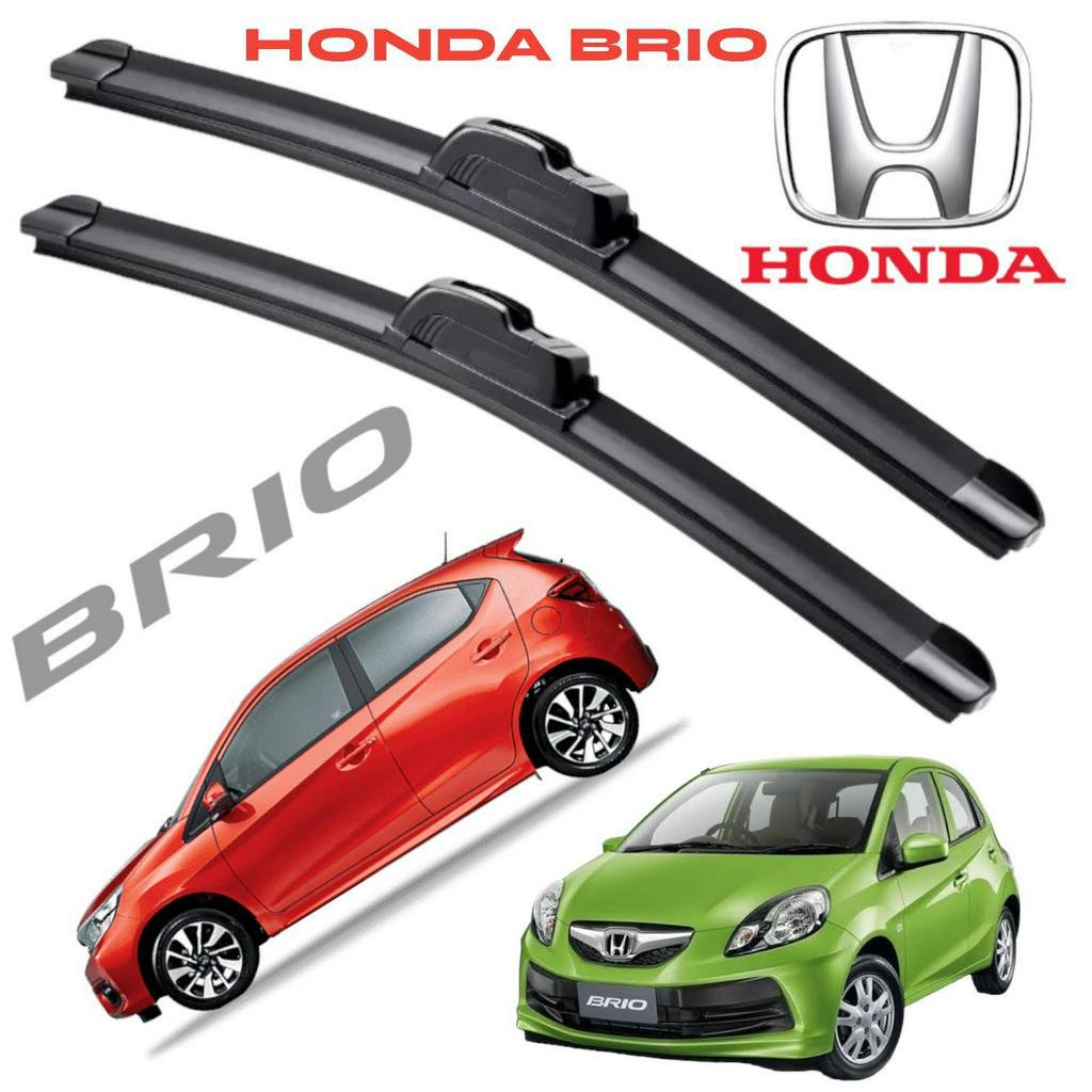 Honda Brio heavy duty banana type wiper blades model 2014 2015 2016 ...