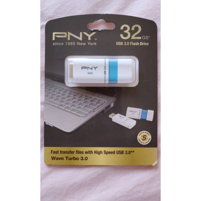 PNY WAVE TURBO FLASH DRIVE 3.0 32GB | Shopee Philippines