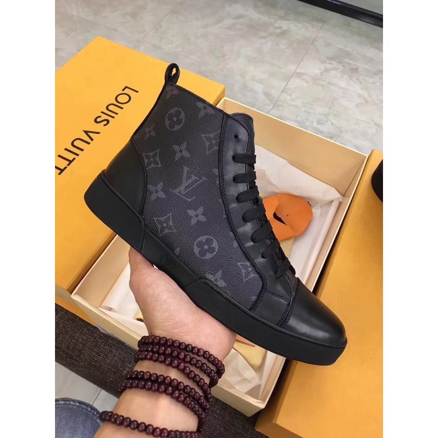 Louis Vuitton Match-up Sneaker Boot in Black for Men