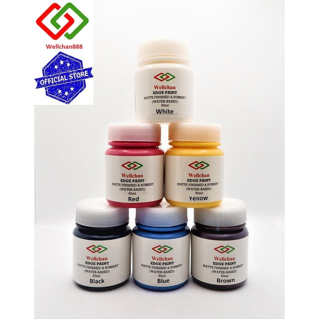 Art Supplies Leather Edge Paint Matte and Rubbery/Leather Edge Coloring