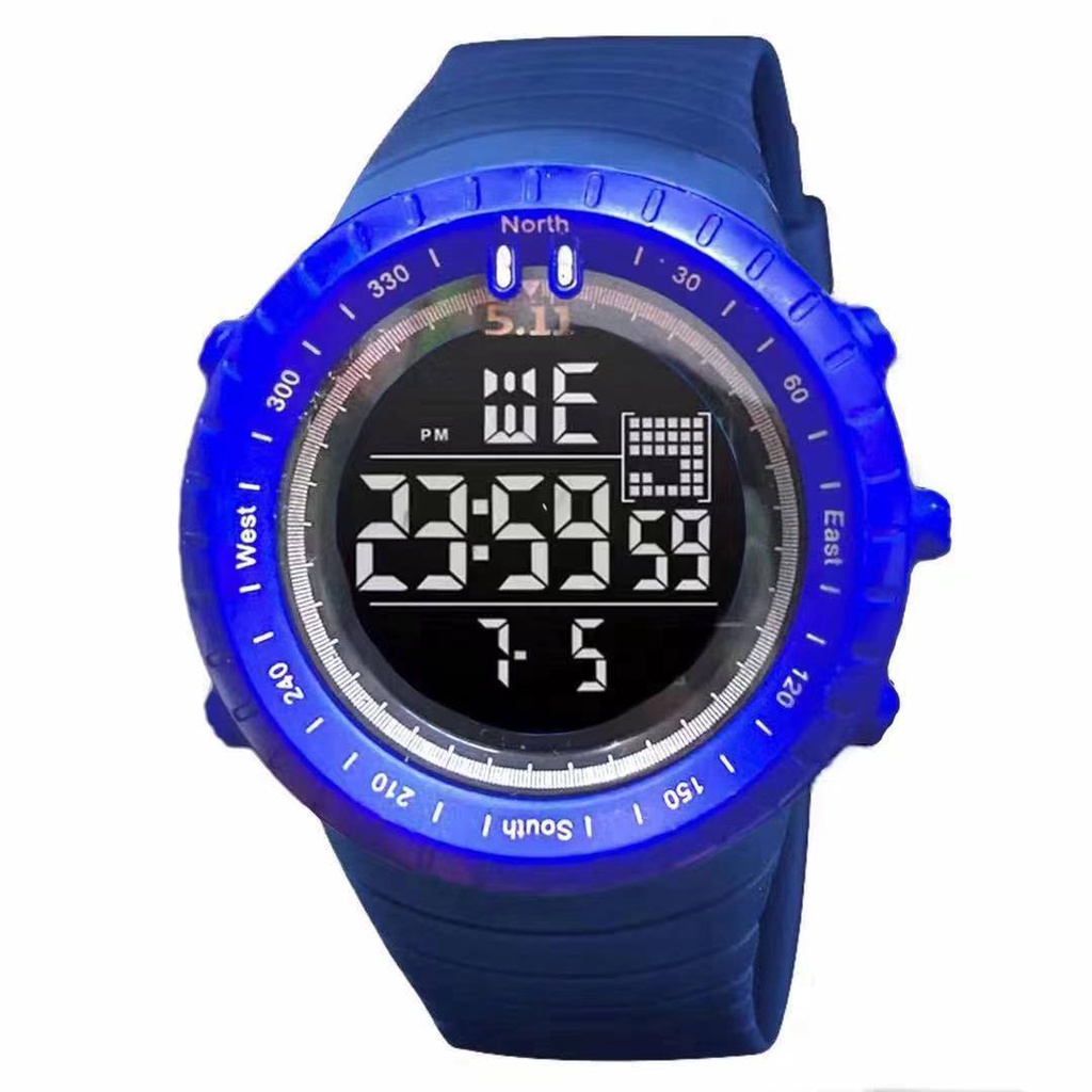 5.11 big digital watch for men Sports fashion and leisure | Shopee ...