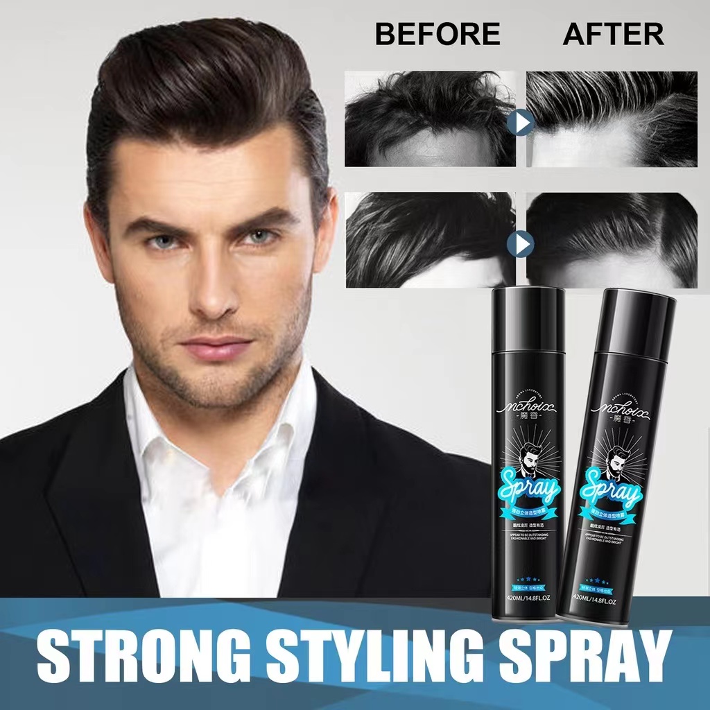 Men's spray sales hair gel