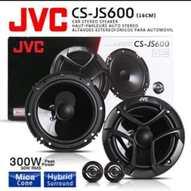 JVC J Series Speakers CS-JS600 16cm (6-1/2'') Mid Bass Speaker ...