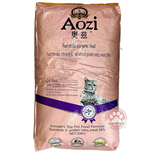 Aozi Organic Cat Food Salmon Fruits And Vegetables 20kg Plsp Shopee Philippines 9739