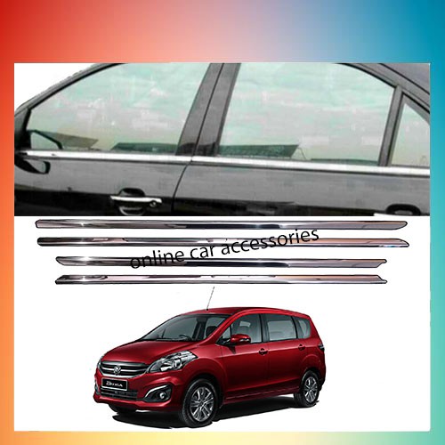 Proton Ertiga Window Trim Stainless Steel ( 4pcs ) Shopee Philippines