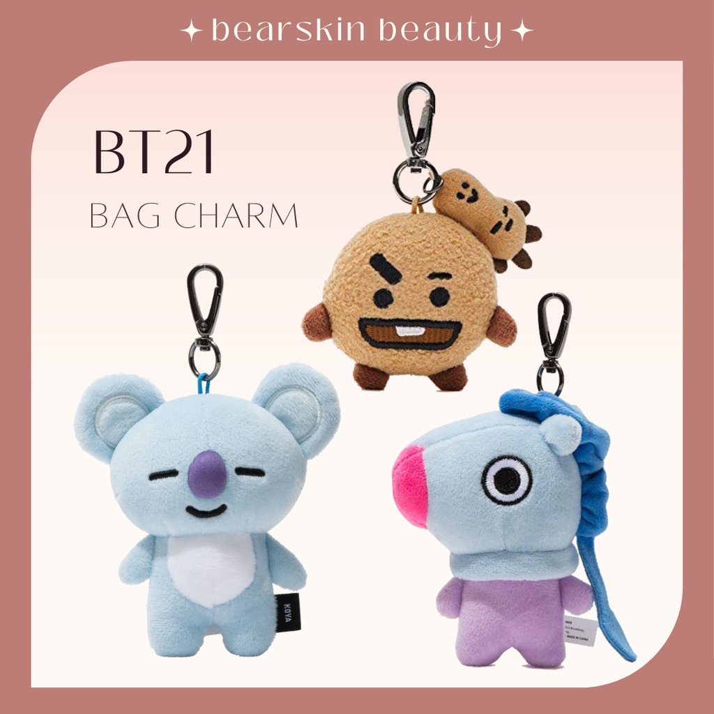 BT21 Bag Charm Plush Keychain Shopee Philippines