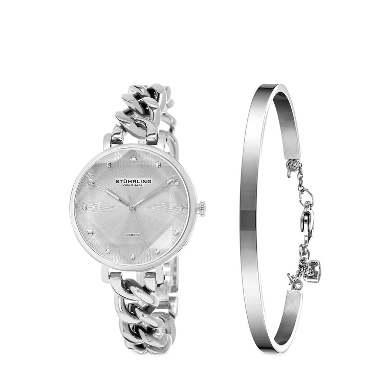 Stuhrling women's clearance vogue diamond watch