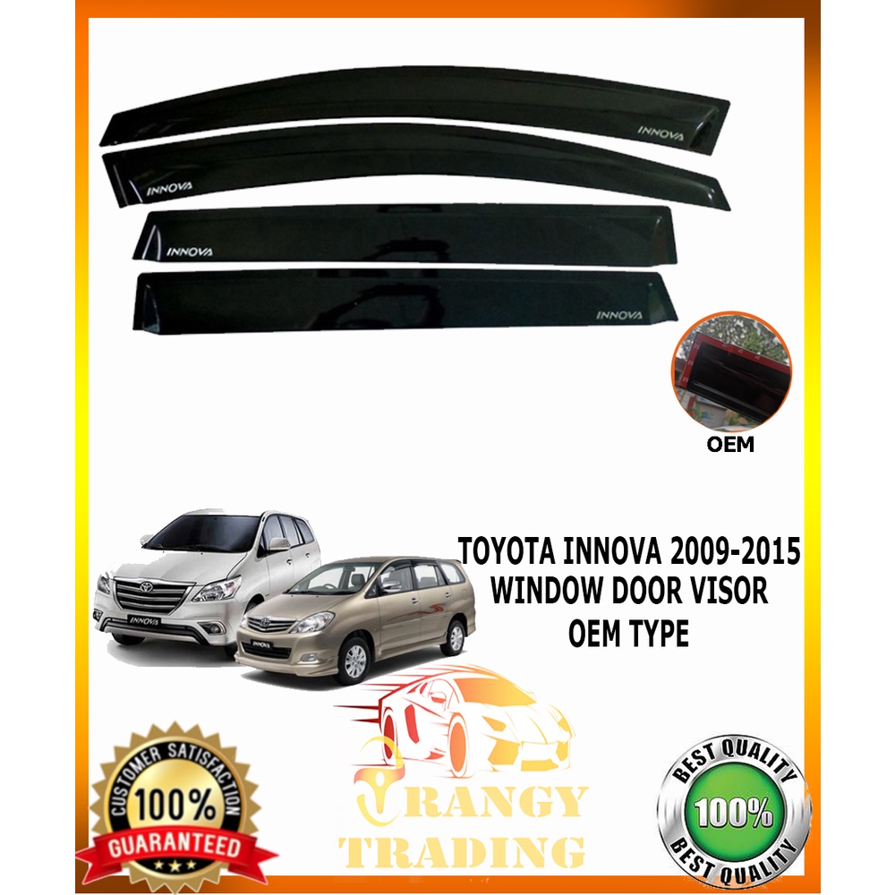 toyota innova rain visor - Best Prices and Online Promos - Jun 2026 ...