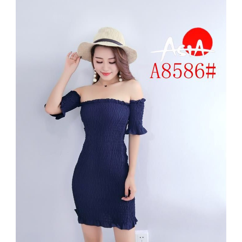 Off shoulder dress outlet shopee