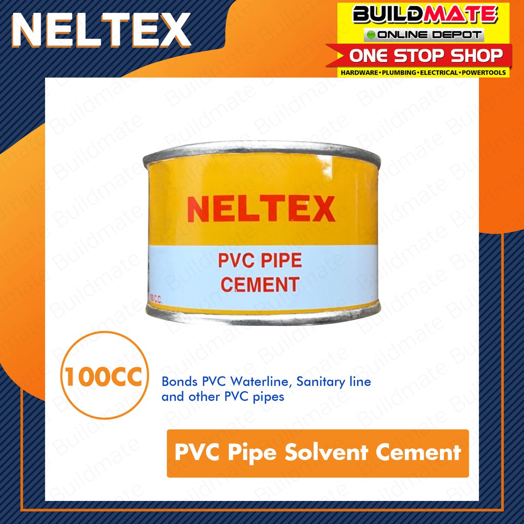 NELTEX PVC Pipe Solvent Cement 100CC •BUILDMATE• Shopee Philippines