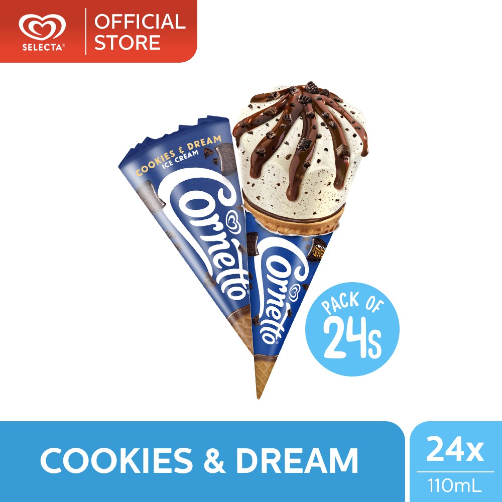 Selecta Cookies & Dream Ice Cream 24X 110ML Shopee Philippines