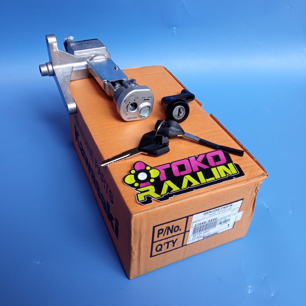 Kawasaki ZX 130 Original KGP Motorcycle Ignition Key Set Shopee