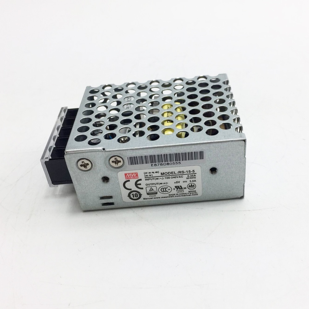Mean Well EPS-15-5 15W Switching Power Supply - 5V 3A Single Output Open Frame