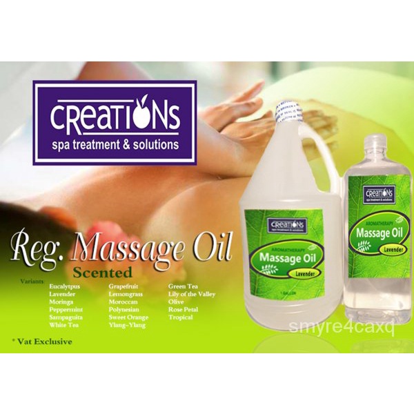 Best Scented Massage Oil By Creation Shopee Philippines